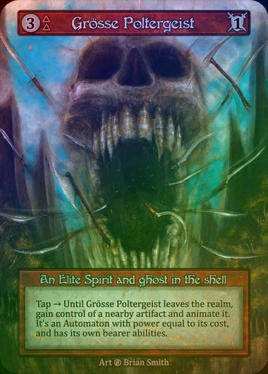 【FOIL】[Fire] Gr?sse Poltergeist [beta-Elite]